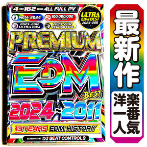 【洋楽DVD】2月新作 2024年〜2011年のEDM 永久保存版 Premium EDM Best 2024〜2011 正規版DVD Alan Walker / David Guetta / Avicii
