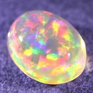 天然オパール メキシコ産 1.710ct 欧泊 ルース 裸石 宝石 卸 ジュエリー 遊色 素材 天然 墨西哥 cabochon loose jewelry opal mexican