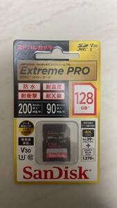  new goods unopened *SANDISK Extreme PRO SDXC card SDSDXXD-128G-JOJCP 128GB Yodo basi camera limitated model 