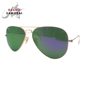 Ray-Ban レイバン アビエーターラージメタル ゴールド RB3025 112/68F 58??14 サングラス メンズ 403793