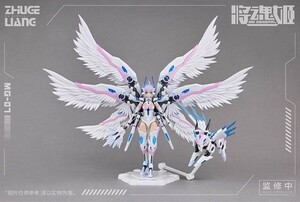 MS General/将魂姫 1/10 MG-07 機甲少女 三国シリーズ 諸葛亮 未組立プラモデル 可動フィギュア 新品未使用 特典付き（検 moshow 摩動核 