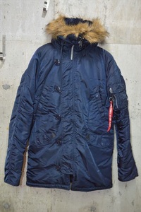 アルファ　インダストリーズ　ALPHA　INDUSTRIES　N-3B　フライトジャケット　コート　M　20094-267 D4884