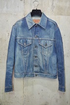 リーバイス　Levi's　Ｇジャン　デニム　トラッカー　ジャケット　ブルゾンL　70505　レプリカ D4929_画像2