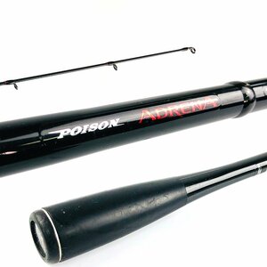 【172M】シマノ ジャッカル ポイズンアドレナ 172M グリップジョイント ベイトロッド 2ピース SHIMANO JACKALL バスロッド 釣り竿 バス釣り