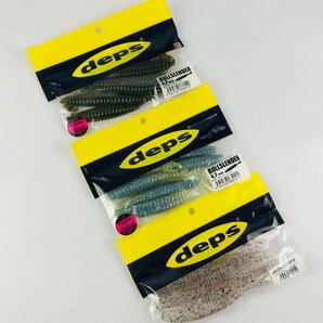 【バスワームセット81】未使用 デプス ワームセット ブルスレンダー デスアダー | ヘビキャロ DEPS ノーシンカー テキサス 琵琶湖 バス釣りの画像1