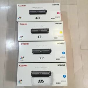 Canon トナーカートリッジ CRG-335 カラー三色　4本セット