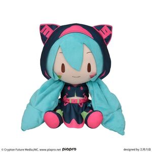 Hatsune Miku soft toy figure 初音ミク ぬいぐるみ 初音ミクシリーズ ふわぷち L ライブステージ 初音 ミク 未来 VOCALOID ボカロ