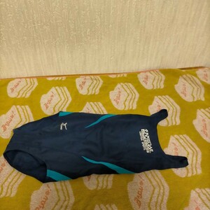 レディース 競泳水着 練習 水着 ワンピース 紺 系 120 ミズノ MIZUNO セントラル CENTRAL SPORTS 