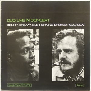 【デンマーク・オリジナル】DUO LIVE IN CONCERT / Kenny Drew,Niels-Henning Ordted Pedersen★赤ボックス★