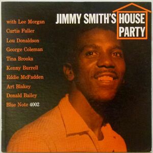 【オリジナル】HOUSE PARTY / Jimmy Smith★RVG/耳/深溝/Rなし★