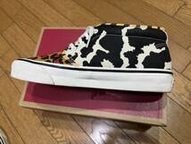 VANS 　アニマル柄　コンビミッドスニーカー　27㌢_画像5