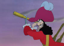 Disney　ディズニー　ピーターパン　フック船長　セル画　原画　限定　レア　入手困難_画像1