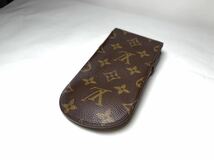 84 1円 ■外観美品■ LOUIS VUITTON ルイヴィトン M62970 モノグラム エテュイ リュネット ラバ メガネケース 眼鏡入れ ブラウン系_画像5