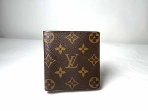 96 極美品　1円　LOUIS VUITTON ルイヴィトン ミュルティブル モノグラム マルコ 二つ折 財布 ウォレット メンズ 札入 ポルトフォイユ