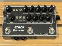 Ethos Overdrive Amp with TLE / Classic switch with S/R　希少なセンドリターン付き！　ダンブル系オーバードライブペダル　プリアンプ_画像1