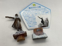 ■★サッポロビール　フィギュア版冬の北海道大物産展　014　雪のクラーク像_画像6