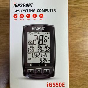 GPS サイクルコンピュータ iGPSPORT iGS50E サイコン ケーデンス 心拍 連携 サイクリング ツーリング バイク 