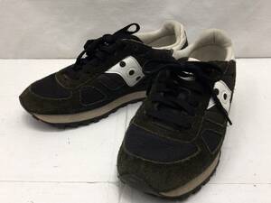 SAUCONY スニーカー Shadow Original ブラックXホワイト US5.5 24011201