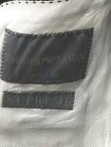 EMPORIO ARMANI エンポリオアルマーニ スーツ セットアップ ジャケット パンツ グレー サイズ44 24011103_画像9