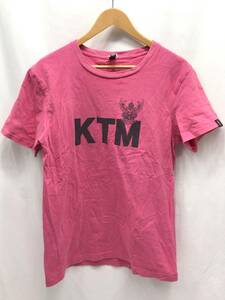 KTM ケツメイシ 半袖 Tシャツ TOUR 2013 尿意ドーン ピンク サイズLARGE 24011502