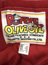 POPEYE OLIVE OYL ポパイ スキーウェア スノーウェア レッド系 サイズM メンズ 24012903_画像9