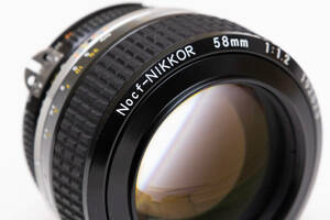超貴重品 Nikon Noct(Nocf) Nikkor 58mm F1.2 ニコン ノクフ ニッコール 