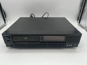 SONY ソニー CDP - 333 ESDプレイヤー オーディオ機器 デッキ ESD Compact DISC PLAYYER リモコン RM-D550 現状渡