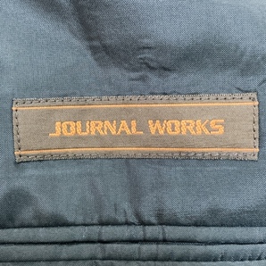 a03651 美品 JOURNAL WORKS ジャーナルワークス スーツ セット シングル 肩パット 毛混 94-82-175 A6 黒 オフィススタイリッシュルックの画像10