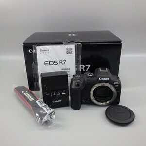 1円～ Canon キヤノン EOS R7 ※通電確認済み 現状品 箱付き カメラ 101-2420667【O商品】