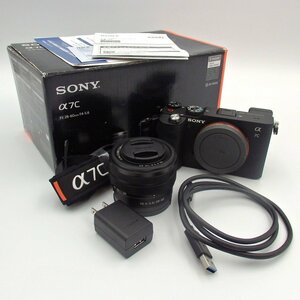 1円～ SONY ソニー α7C ミラーレスデジタル一眼カメラ 他 箱付 y102-2417596【Y商品】