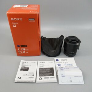 1円～ SONY ソニー SEL 1670Z E 24mm F1.8 ZA ※動作未確認 現状品 箱付き レンズ 254-2445734【O商品】