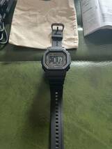 超美品★国内正規品 CASIO G-SHOCK カシオ Gショック G-SQUAD ワークアウト トレーニング スクエア ブラック メンズ腕時計 DW-H5600-1JR_画像1