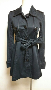 rienda piping trench coat S size beautiful goods 