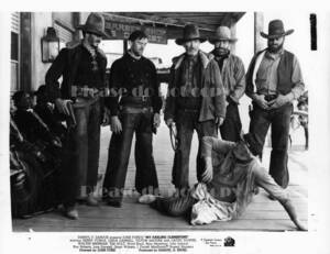 1946年公開映画 ジョン・フォード監督『荒野の決闘』OK牧場の決闘仇役 アイク・クラントン、ビリー・クラントン兄弟 大きなサイズ写真