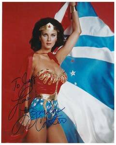 1977年　ダイアナ・プリンス　ワンダーウーマン Wonder Woman リンダ・カーターサイン フォト