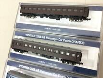 TOMIX トミックス 33形 35形 客車 2505 2506 2507 2508 JR客車 ブルー 茶 Nゲージ 鉄道模型_画像4