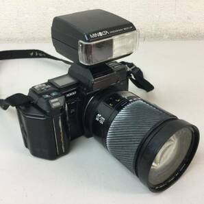 昭和レトロ 当時物 MINOLTA ミノルタ フィルムカメラ 一眼レフ α7000 ボディ＋AF ZOOM 28-135mm F4-4.5 レンズの画像1