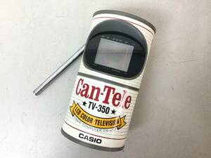 CASIO Can-Tele TV-350 小型 液晶 カラー テレビ 1.6インチ 94年製 昭和レトロ