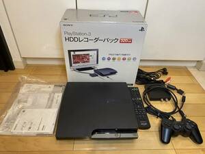 【美品】SONY PlayStaion3 HDDレコーダーパック 320GB　CECH-2500B リモコン付き