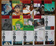 □ 月刊 小説王　全15冊　角川書店／山川惣治 上村一夫 ひちうちみちお 荒俣宏 羽山信樹 鈴木壊 薩摩治郎八 中沢新一 篠原勝之 久保田二郎_画像2