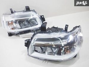 新車外し！！ トヨタ 純正 S403M S413M タウンエース LED ヘッドライト ヘッドランプ 右 左 左右 セット KOITO 100-8J009 刻印 D 棚23K