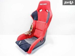 【 売り切り 】RECARO レカロ SPG3 SPG 汎用 フルバケットシート フルバケ サイド止め 赤 レッド 即納 棚42