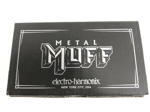 S240108-01S/ 新品未使用 Electro-Harmonix Nano Metal Muff (ナノメタルマフ) ディストーション ノイズゲート ギター エフェクター