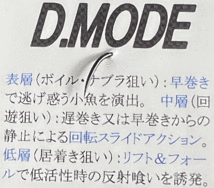 24010014.キングフィッシャー◇D.MODE4.4ｇ釣れ釣れ8カラー10個 セット◇表層からボトムまで攻略.カッ飛びジグスプーン_画像10