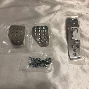 Ferrari 308 328 348 F355 aluminum pedal set new goods free shipping Ferrari 