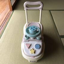 ベビークル Babycle 3ステップ よくばり ビジーカー ピノチオ PINOCCHIO アガツマ 乗り物 車 玩具 おもちゃ_画像1