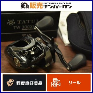 【程度良好美品★】ダイワ タトゥーラ TW 300XHL 左巻き DAIWA TATULA 300 ベイトリール ビッグベイト シーバス ブラックバス（CKN_O1）