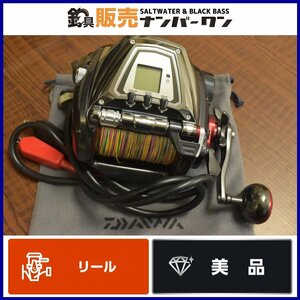 【美品☆】ダイワ シーボーグ 1200J DAIWA 電動リール 使用13時間 落とし込み 大型青物 アラ クエ キハダ 中深海 等に（CKN_O1）