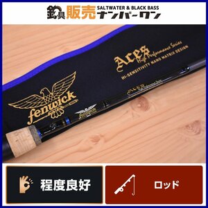 【程度良好品】ティムコ フェンウィック エイシス 62SULP+J TIMCO fenwick ACES 1ピース スピニング フィネス ライトリグ スモラバ 等 KKR