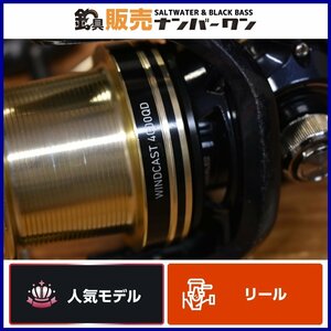 【1スタ☆人気モデル】ダイワ ウィンドキャスト 4000QD スピニングリール DAIWA WINDCAST サーフ キス カレイ 投げ釣り 等に（KKM_O1）